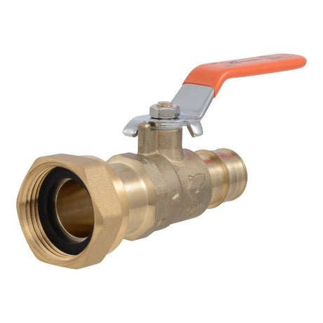 SharkBite UABWMVS22 3/4 in x 1 in NPSM Brass Expansion Straight Water Meter Valve
