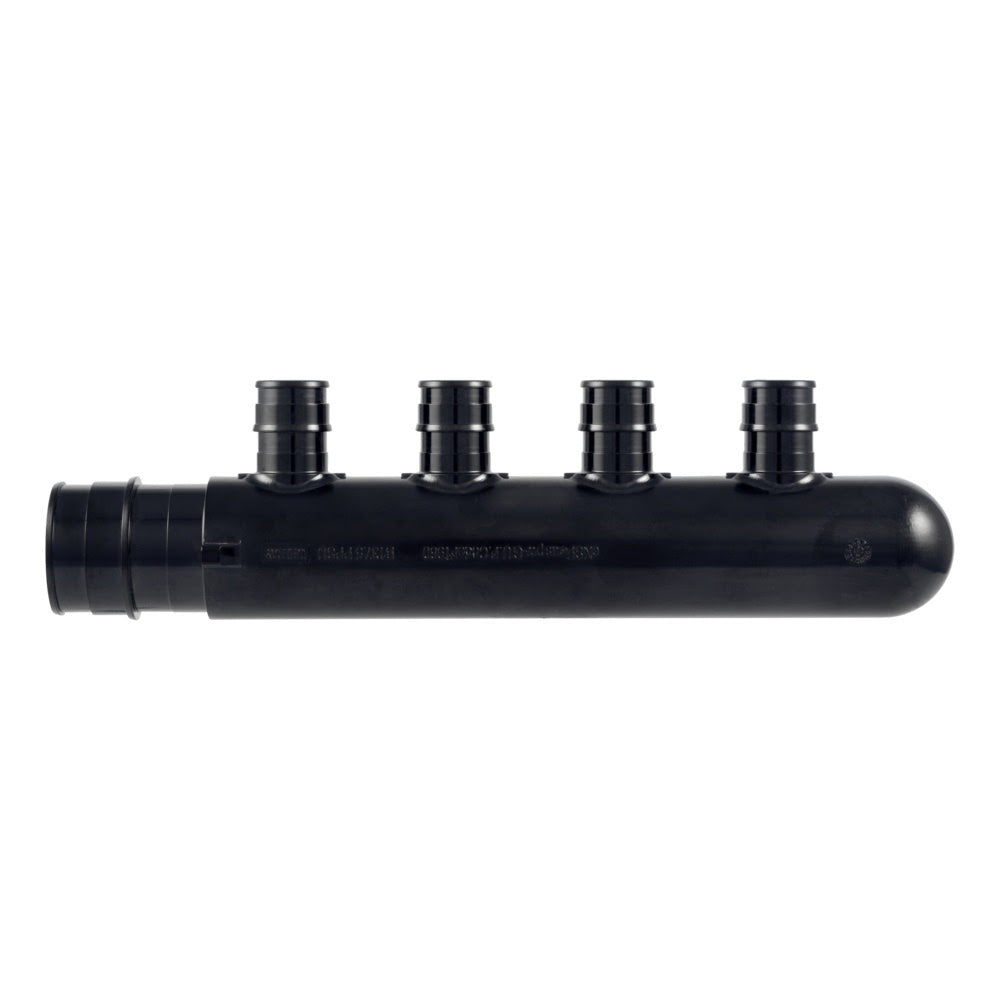 SharkBite UAMPT284CW 1 in. x 1/2 in. Closed 4 Port Poly Expansion Multi-port Tee - 3
