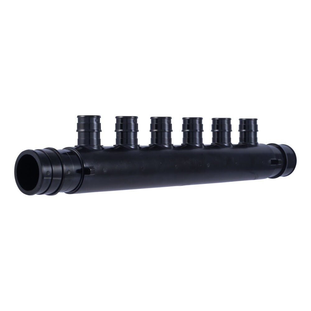 SharkBite UAMPT286OW 1 in. x 1 in. x (6) 1/2 in. PEX-A Open Poly Expansion Multi-Port Tee
