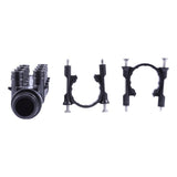 SharkBite UAMPT288SCW 1 in. PEX-A Poly Expansion Multi-Port Tee with 8 1/2 in. Outlets and Mounting Clips Closed - 2