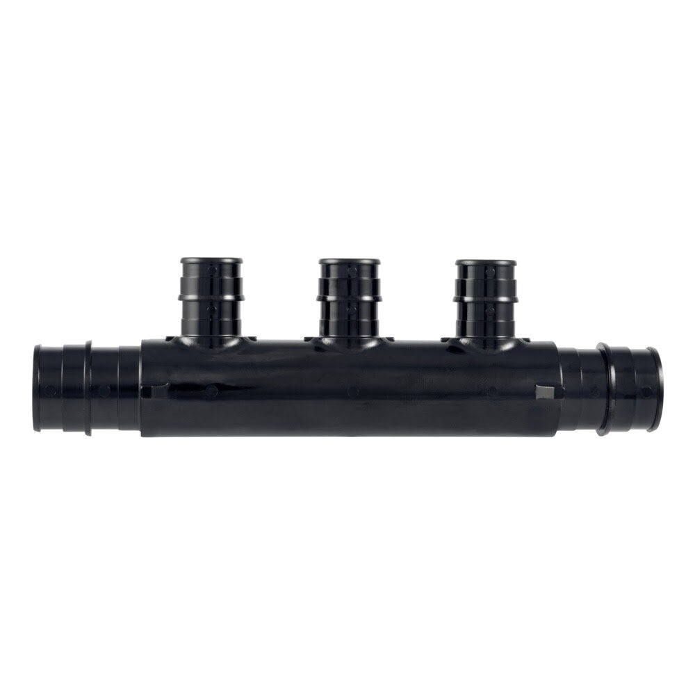 SharkBite UAMPT3OW PEX-A Poly Expansion Open Multi-port Tee 3/4 in. x 3/4 in. with Three 1/2 in. Outlets - 3