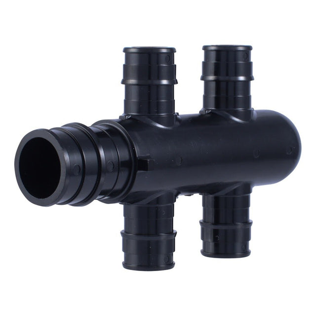SharkBite UAMPT4CHW 3/4 in x Four 1/2 in PEX-A 4-Port Closed Opposing Multi-Port Tee