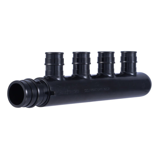 SharkBite UAMPT4CW 3/4 in. PEX A Poly Expansion Multi Port Tee with Four 1/2 in. Outlets Closed End