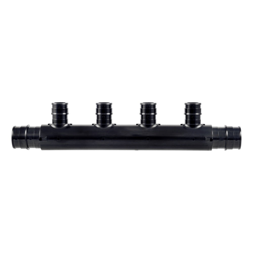 SharkBite UAMPT4OW 3/4 in. PEX-A Multiport Tee with Four 1/2 in. Outlets Open - 3