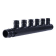 SharkBite UAMPT6CW 3/4 in Poly Expansion Multi-Port Tee with Six 1/2 in Outlet Ports and Closed End