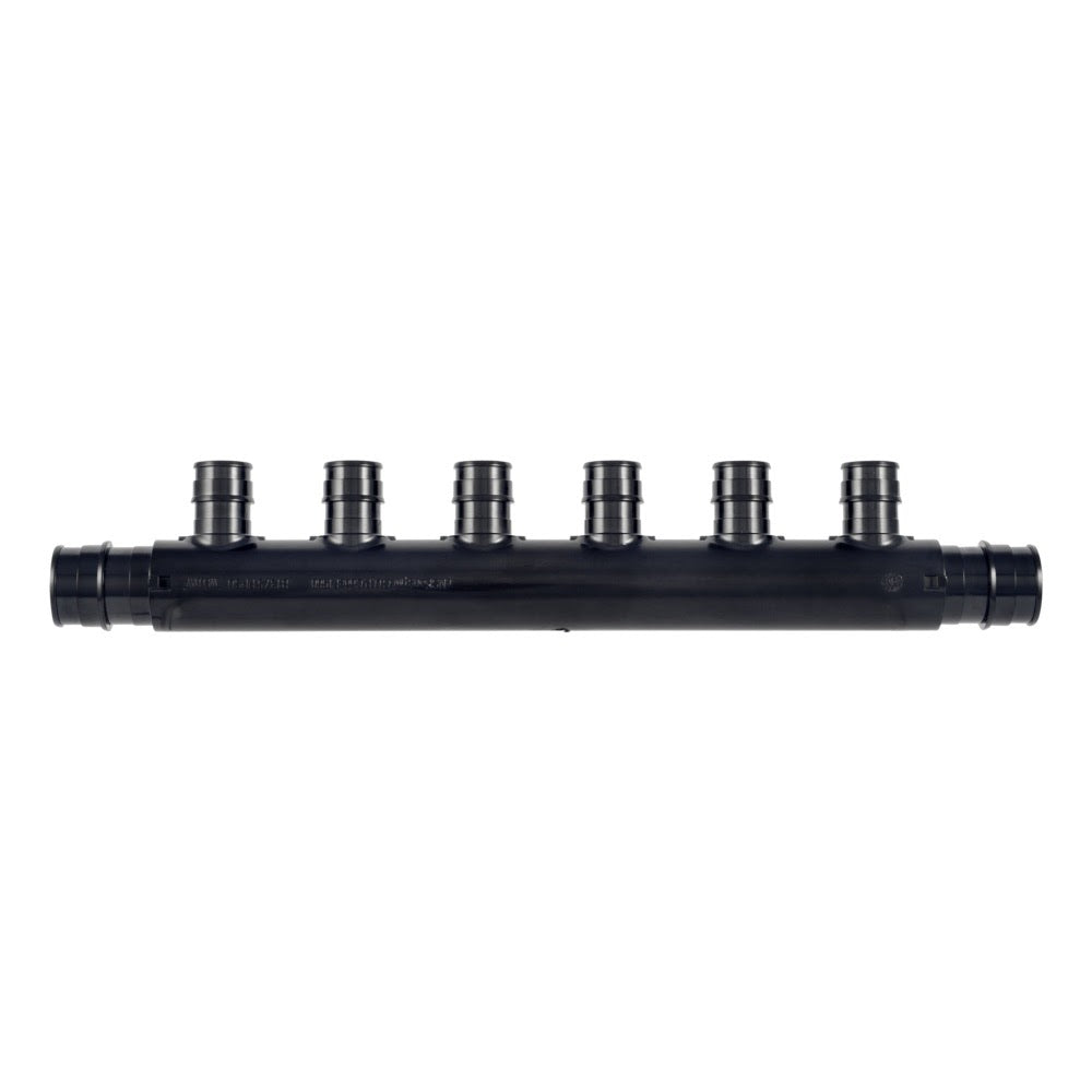 SharkBite UAMPT6OW 3/4 in. x 3/4 in. Poly Expansion Multi-Port Tee with 6 1/2 in. Outlets Open - 3