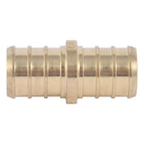SharkBite UC012LF 5/8 in. x 5/8 in. Brass Barb Coupling for PEX and PE-RT Pipe - 2