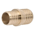 SharkBite UC013522 1-1/4 in. x 3/4 in. Brass Barb Reducing Coupling for PEX and PE-RT Pipe
