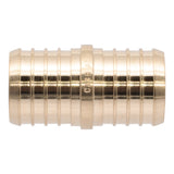 SharkBite UC0135 1-1/4 in x 1-1/4 in Brass Barb PEX Coupling - 2