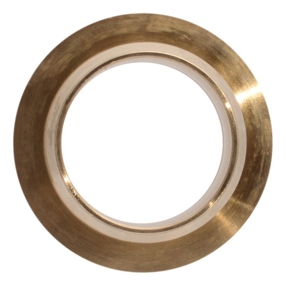 SharkBite UC015441 2 in. x 1-1/2 in. Lead-Free DZR Brass Barb Reducing Coupling for PEX and PE-RT - 3