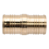 SharkBite UC0154 2 in. x 2 in. Lead-Free Brass Barb Coupling for PEX and PE-RT Pipe - 2