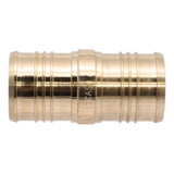 SharkBite UC0154 2 in. x 2 in. Lead-Free Brass Barb Coupling for PEX and PE-RT Pipe - 2