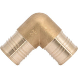 SharkBite UC0254 2 in. x 2 in. Brass PEX Barb 90 Degree Elbow - 2