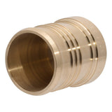 SharkBite UC0454 2 in. Lead Free Brass Barb Plug for PEX and PE RT Pipe