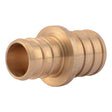 SharkBite UC057LF 3/4 in x 5/8 in Brass Barb Reducing Coupling for PEX and PE-RT Pipe
