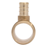 SharkBite UC08353516 1-1/4 in x 1-1/4 in x 1/2 in Lead Free Brass PEX Barb Reducing Tee - 3