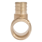 SharkBite UC08353522 1-1/4 in. x 1-1/4 in. x 3/4 in. PEX Brass Barb Reducing Tee - 3