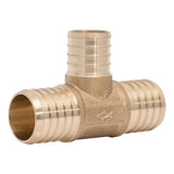 SharkBite UC08353528 1-1/4 in x 1-1/4 in x 1 in Brass PEX Crimp Reducing Tee for Potable Water