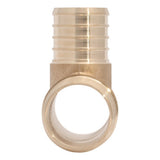 SharkBite UC08353528 1-1/4 in x 1-1/4 in x 1 in Brass PEX Crimp Reducing Tee for Potable Water - 3