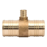 SharkBite UC08545422 2 in. x 2 in. x 3/4 in. Brass Barb Reducing Tee Lead Free - 2