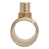 SharkBite UC08545422 2 in. x 2 in. x 3/4 in. Brass Barb Reducing Tee Lead Free - 3