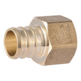 SharkBite UC092LF 3/4 in x 1/2 in Lead-Free Brass Barb Adapter with FNPT Connection