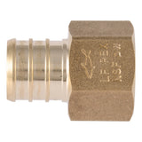 SharkBite UC092LF 3/4 in x 1/2 in Lead-Free Brass Barb Adapter with FNPT Connection - 2