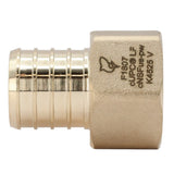 SharkBite UC093LFA 1 in. PEX Barb x 3/4 in. FNPT Lead Free Brass Female Adapter - 3