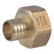 SharkBite UC113532F 1-1/4 in. x 1-1/4 in. Brass Barb Adapter with FNPT Connection
