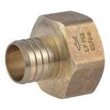 SharkBite UC113532F 1-1/4 in. x 1-1/4 in. Brass Barb Adapter with FNPT Connection