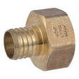 SharkBite UC114140F 1-1/2 in. x 1-1/2 in. Brass Barb Adapter with Female NPT for PEX