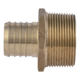 SharkBite UC114140M 1-1/2 in x 1-1/2 in Brass Barb Adapter Male NPT - 2