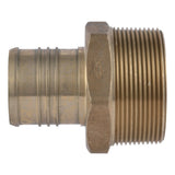 SharkBite UC115450M 2 in x 2 in Brass Barb Adapter for PEX to Male NPT Connection - 2