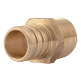 SharkBite UC138LF 3/4 in x 1/2 in Brass Barb Adapter with Male NPT Threads
