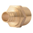 SharkBite UC139LF 3/4 in. x 1 in. Brass Barb Adapter Male NPT for PEX Pipe