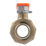 SharkBite UC22186 3/4 in Crimp x 3/4 in FNPT Quarter-Turn Lead-Free Brass Ball Valve - 3