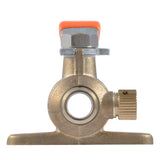 SharkBite UC24615 1/2 in x 1/2 in Brass Quarter-Turn PEX Ball Valve with Drain and Mounting Bracket - 3