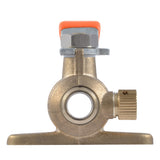 SharkBite UC24615 1/2 in x 1/2 in Brass Quarter-Turn PEX Ball Valve with Drain and Mounting Bracket - 3