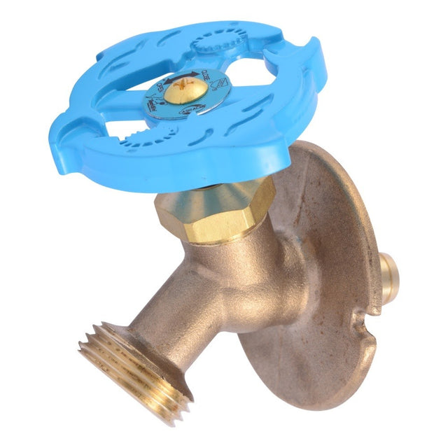 SharkBite UC24636LFZ 1/2 in PEX Crimp x 3/4 in MHT 12 in Anti-Siphon Frost-Free Sillcock