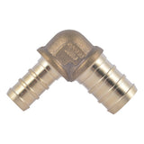 SharkBite UC272LF Lead Free Brass Barb Reducing 90 Degree Elbow 1/2 in. x 3/8 in. for PEX - 2