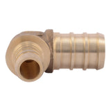 SharkBite UC272LF Lead Free Brass Barb Reducing 90 Degree Elbow 1/2 in. x 3/8 in. for PEX - 3