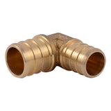 SharkBite UC273LF Brass Barb Reducing Elbow 3/4 in. x 5/8 in. for PEX Pipe
