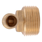 SharkBite UC278LF 1/2 in. x 3/4 in. MNPT Brass Barb PEX 90 Degree Adapter Elbow - 2