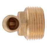 SharkBite UC278LF 1/2 in. x 3/4 in. MNPT Brass Barb PEX 90 Degree Adapter Elbow - 2