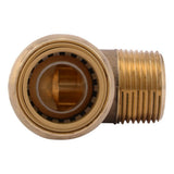 SharkBite UC286LF 3/4 in. PEX Barb x 3/4 in. MNPT 90 Degree Brass Adapter Elbow - 2