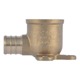 SharkBite UC340LF 3/4 in. x 3/4 in. FNPT Brass Barb Drop Ear Elbow for PEX and PE-RT Pipe - 2
