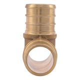 SharkBite UC370LF 3/4 in. x 3/4 in. x 3/4 in. Brass PEX Barb Tee Crimp Fitting - 3