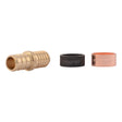 SharkBite UC4008LF 1/2 in. PEX Crimp x 1/2 in. Polybutylene Brass Barb Adapter