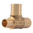 SharkBite UC418LF 1 in. x 3/4 in. x 1 in. Brass Crimp Reducing Tee Lead Free