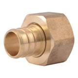 SharkBite UC530LF 3/4 in. x 3/4 in. Lead Free Brass Barb Swivel Adapter with Female NPSM Thread